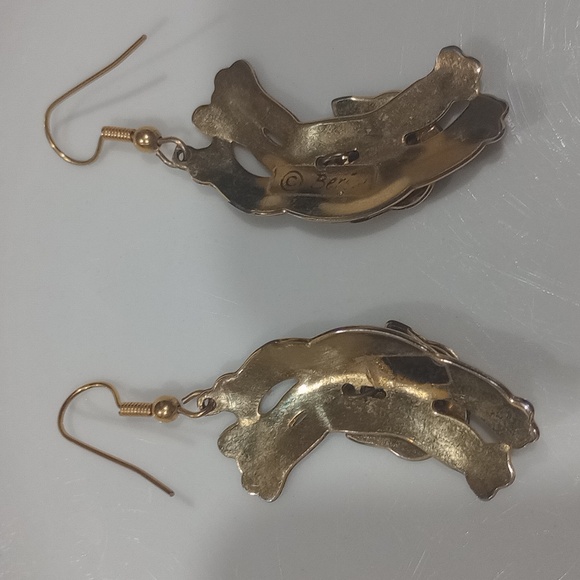 Lot of Vintage Cat Earrings - Picture 6 of 7